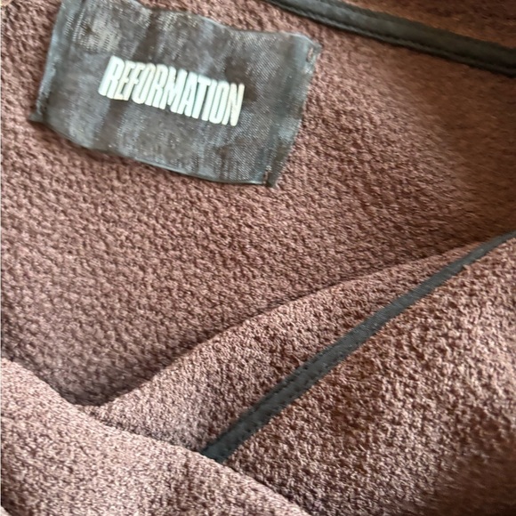 Reformation Mini Copper Open Back Dress Size S - Picture 7 of 9